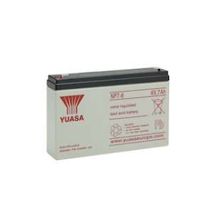 Batterie stationnaire étanche au plomb NP 7Ah 6V - bac standard|Yuasa-YUANP7-6