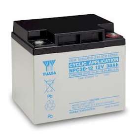 Batterie stationnaire étanche au plomb NPC 38Ah 12V application cyclage|Yuasa-YUANPC38-12