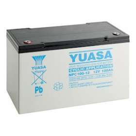 Batterie stationnaire étanche au plomb NPC 100Ah 12V application cyclage|Yuasa-YUANPC100-12