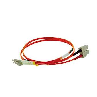 Jarretière optique duplex MTRJ/SC OM2 50/125 µm 1 m|Gigamedia-GGMD1MJC1M
