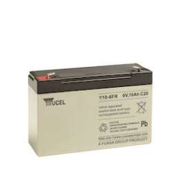 Batterie stationnaire étanche au plomb gamme ECO 10Ah 6V - bac fr|Yuasa-YUAY10-6FR