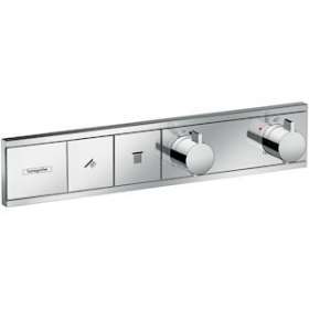 Module thermostatique RainSelect encastré avec 2 fonctions chromé|Hansgrohe-HA315380000