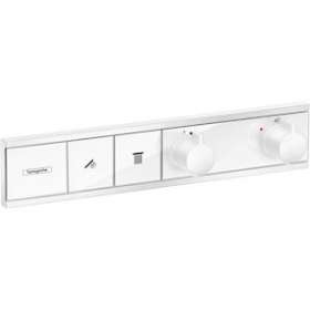 Module thermostatique RainSelect encastré avec 2 fonctions blanc mat|Hansgrohe-HA315380700