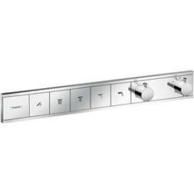 Module thermostatique RainSelect encastré avec 5 fonctions chromé|Hansgrohe-HA315384000