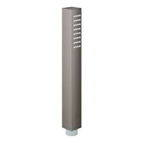 Douchette 1 jet Euphoria Cube+ Stick Hard Graphite brossé|Grohe-GO227888AL0