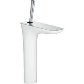 Mitigeur de lavabo 200 bonde Push-Open blanc/chromé|Hansgrohe-HA315081400