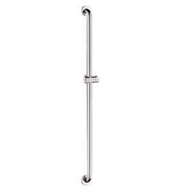 Barre dte avec support douche. D32 H.1150 Inox poli brillant|Delabie-DL55460P2