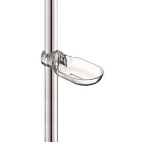 Porte-savon coulissant clipsable translucide pr barre D25+32|Delabie-DL5510120