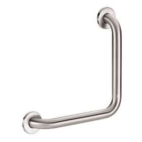 Barre à 90DEG D32 300x300 Inox satiné|Delabie-DL55180S