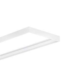 Edgelite - Kit plafonnier aluminium pr dalle 1200x600x74mm blanc|Aurora-ABIENSM106BEM