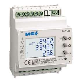 RI-D140: centrale de mesure modulaire, MID, Modbus, à raccorder sur TI.|Mci coupatan-LCI031228