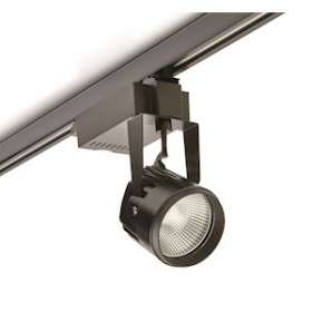 Projecteur LED sur rail non dimmable, noir, 31W, 4000K, IP20, faisceau de 70DEG|Collingwood-SLHTMBLK7040