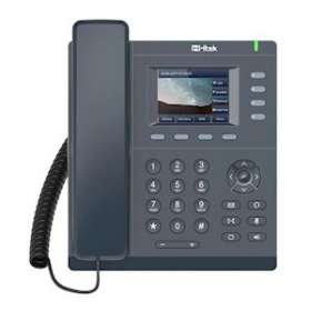 Téléphone SIP 2 cptes, écran couleur, PoE, 4 touches lignes, switch Gigabit|Tiptel-TIPTIPTELHTEKUC921G