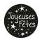 GOBO - joyeuses fêtes - Ø30mm - 1 couleur - blanc