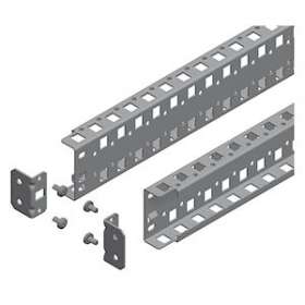 Spacial SF/SM - 2 traverses universelles - 2 rangées - 65x300mm|Schneider Electric-SCHNSYSUCR6530