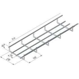 Chemin de câbles fil standard UF 30x100, I2|Niedax France-NDX549531