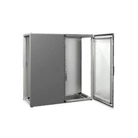 Armoire - VX25 - juxtaposable - 2 portes - L1200 H1200 P500 - plaque de montage|Rittal-RIT8215.000