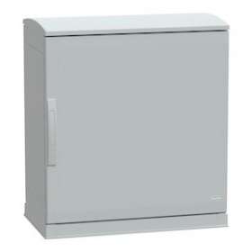 Thalassa PLA - Armoire polyester socle + toit 750x750x420 - IP44 Ral 7035|Schneider Electric-SCHNSYPLAZT774G