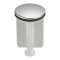 Clapet ailettes inox D39mm, pr bonde automatique lavabo réf 6021/6022