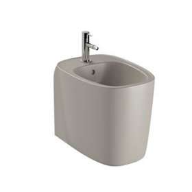 Plural bidet à poser, VitrA Clean, taupe mat|Vitra France-GIR7816B4200288