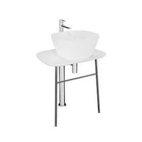 Plural console en îlot basse pour vasque, Edelweiss, 68,5 cm|Vitra France-GIR64050