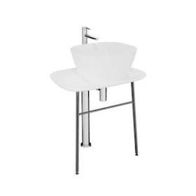 Plural console en îlot basse pour vasque, blanc, 68,5 cm|Vitra France-GIR64049