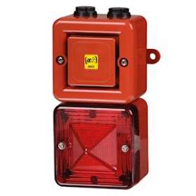 Combiné xénon 5J/100 dB 230 ±10% Vca - Jaune - 10 sons|AE&T-APQFL1V22305
