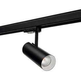 ZIP TUBE MINI spot pour rail 1 allumage noir LED 17W 3000K classe II IP20|Sg lighting-NOL320613