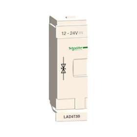 TeSys - LAD4 diode antiparasite bidirectionnelle par clips - 12V à 24V CA|Schneider Electric-SCHLAD4T3B