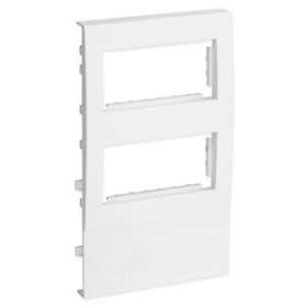 Support 45x45 2x4 modules pour TA-E et TA-G 200x60 et 200x80 blanc|Iboco-IBOB00545