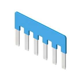 Barrette de pontage 6P pour insert CDSH - couleur bleue 50V|Ilme-IL1CRBDSH6A