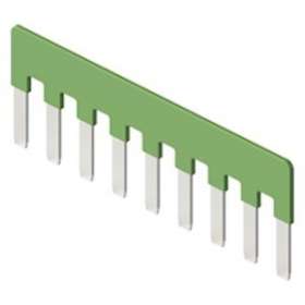 Barrette de pontage 9P pour insert CDSH - couleur verte 50V|Ilme-IL1CRBDSH9G