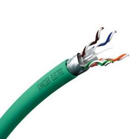 Actassi - câble CL-C - Cat6 F/UTP D - 2x4paires 250Mhz vert - au mètre linéaire|Schneider Electric-SCHVDICD136228