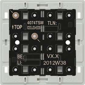 Module touche 4 voies, Standard KNX F40|Jung france-IUN4074TSM