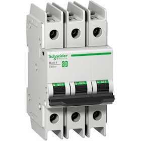 Multi9 C60 - disjoncteur - 3P - courbe D - 25A - 10kA - 480Y/277V - UL489|Schneider Electric-SCHM9F43325