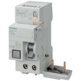 Bloc diff.2x 6- 63A.300mA.typ A|Siemens Industries et Infrastructures-SIE5SM2625-6