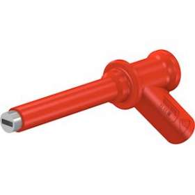 Adaptateur magnétique avec douille 4 mm rouge|Staubli-TTT66950922