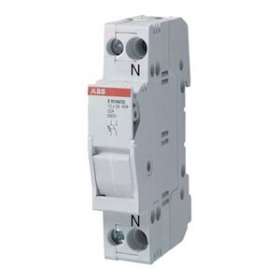 Porte Fusible E 94/30s Classe CC - 4P - 30A - 600V AC/DC - av. indicateur fusion|ABB-ABBT299982