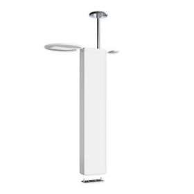 Colonne speed TerCia CLS-C45 2 faces Hmax fixation 3000 à 3300mm alu blanc|Iboco-IBOB45323