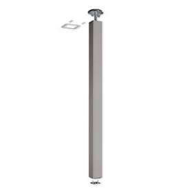 Colonne standard TerCia CLE-C45 1 face Hmax fixation 2700 à 3000mm alu anodisé|Iboco-IBOB45360