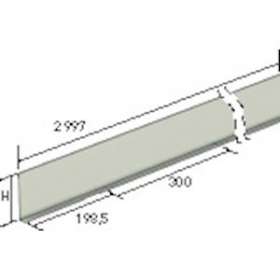 GLO4 - Cornière séparation COT L60 GS|Legrand Cable Management-CAF8231201