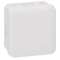 Boîte de dérivation carrée pour presse-étoupe Plexo gris -7 entrées -80x80x45mm