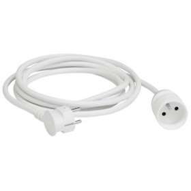 Rallonge domestique 2P+T avec éclips de protection longueur 3m - blanc|Legrand-LEG051600