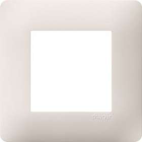 Essensya Plaque 1 poste Blanc|Hager-HAGWE401