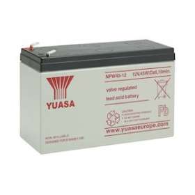 Batterie stationnaire étanche pour application onduleurs 8.5Ah 12V - bac std|Yuasa-YUANPW45-12L