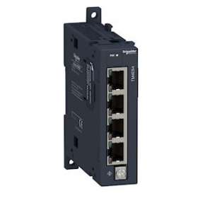 Modicon TM4, module de communication switch Ethernet 4 connecteurs RJ45|Schneider Electric-SCHTM4ES4