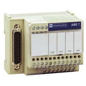 Modicon X80 - embase de raccordement TELEFAST - 4 voies analogiques|Schneider Electric-SCHABE7CPA410