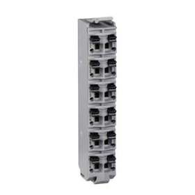 Modicon TM - bornier à 12 contacts - 24V - gris|Schneider Electric-SCHTM5ACTB12PS