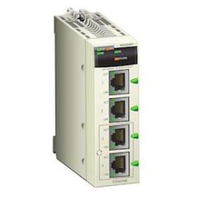 Coupleur Ethernet/IP et Modbus/TCP pour M340|Schneider Electric-SCHBMXNOC0401