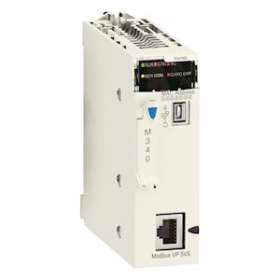 Modicon M340 - processeur - 512 E/S TOR 128 E/S ANA - 1Modbus|Schneider Electric-SCHBMXP341000